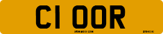 License plate of the United Kingdom, 1983 year system