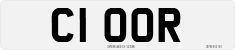 License plate of the United Kingdom, 1983 year system