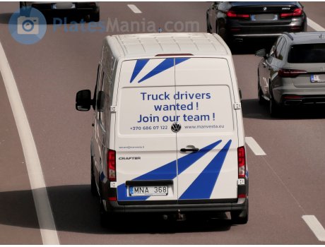 MNA 368, Volkswagen Crafter