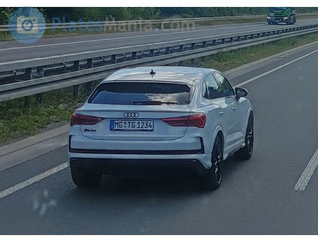 MG TG 1234, Audi RS Q3