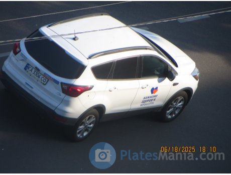 KA 3306 CO, Ford Escape