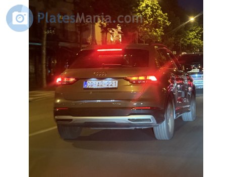 CD-AZ-221, Audi Q3