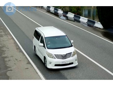 с017ос, Toyota Alphard