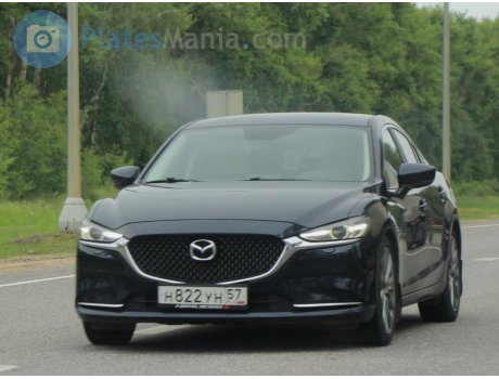 н822ун57, Mazda 6