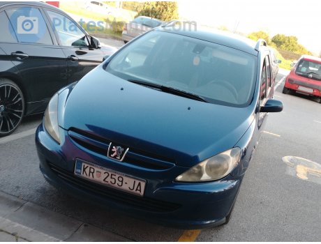 KR 259-JA, Peugeot 307