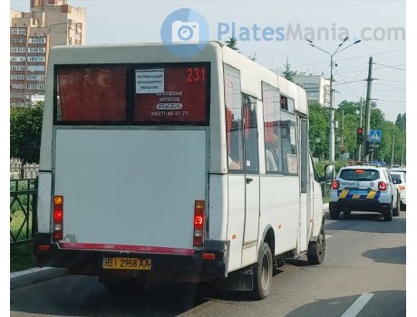 BI 2958 AA, Ruta 20