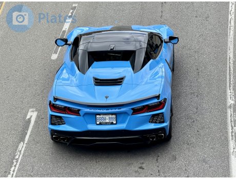 BBBH-888, Chevrolet Corvette