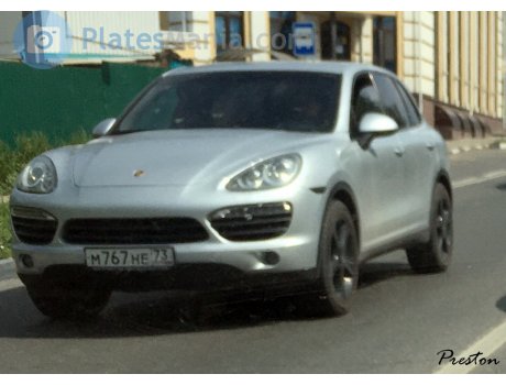 м767не73, Porsche Cayenne