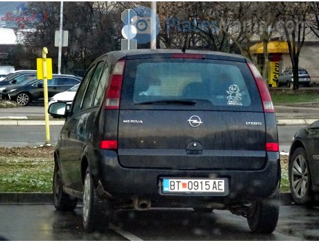 BT 0915 AE, Opel Meriva