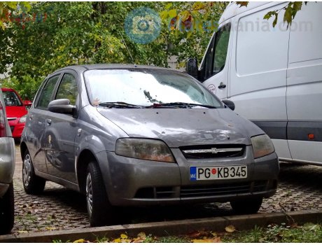 PG KB345, Chevrolet Aveo
