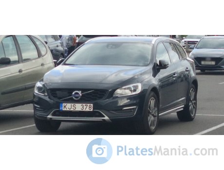 KJS 378, Volvo V60