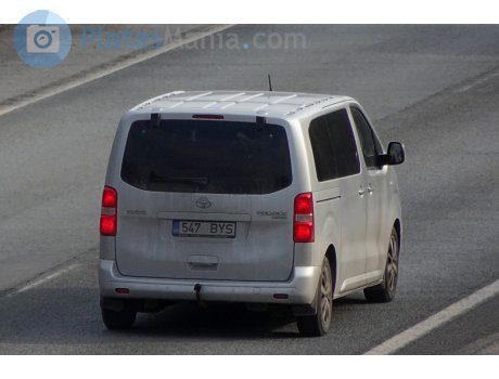 547 BYS, Toyota ProAce