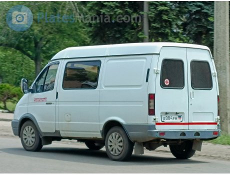а084рн, GAZ 2705 ГАЗель