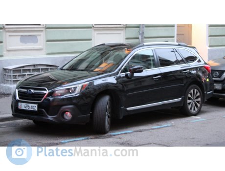 01 496 AQZ, Subaru Outback