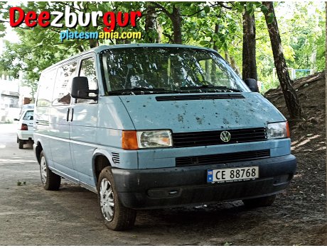CE 88768, Volkswagen Transporter