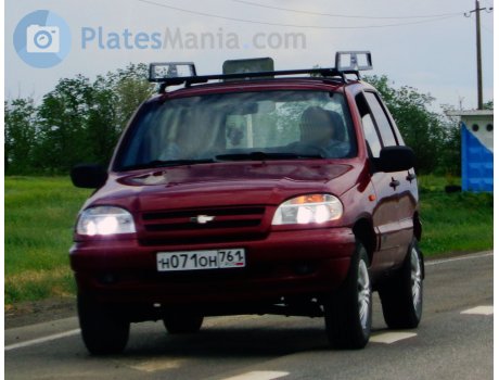 н071он761, Chevrolet 2123 Niva