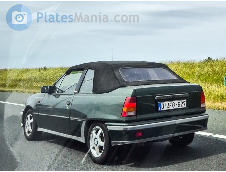 O-AFG-627, Opel Kadett