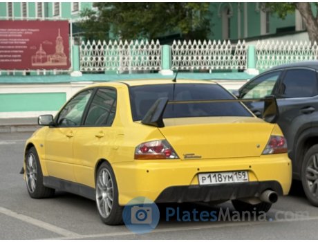 р118ум159, Mitsubishi Lancer Evolution