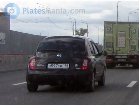 н597ск198, Nissan Micra