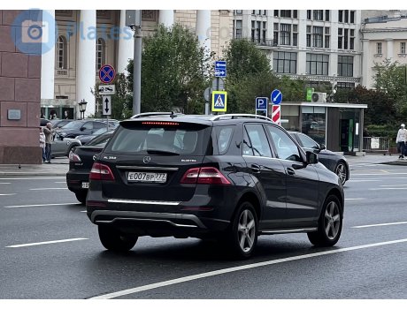 е007вр777, Mercedes-Benz M-Klasse