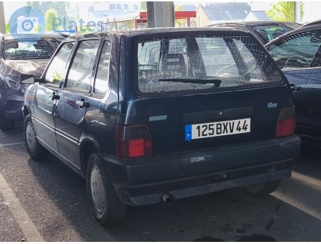 125 BXV 44, FIAT Uno