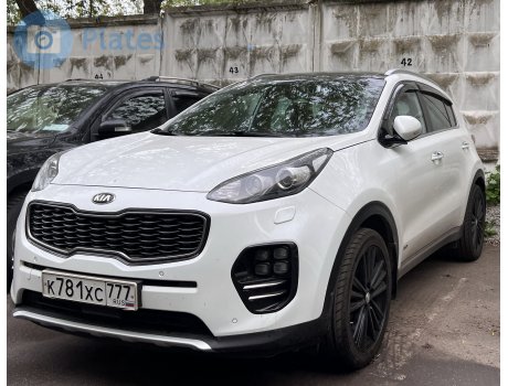к781хс777, Kia Sportage