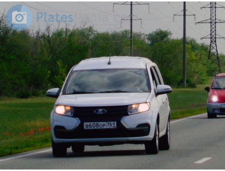 в608ор761, Lada (VAZ) Largus