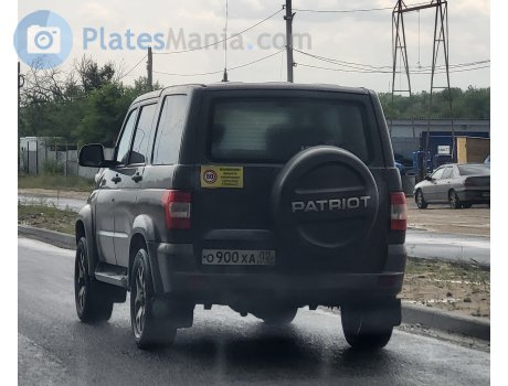 о900ха02, UAZ 3163 Patriot
