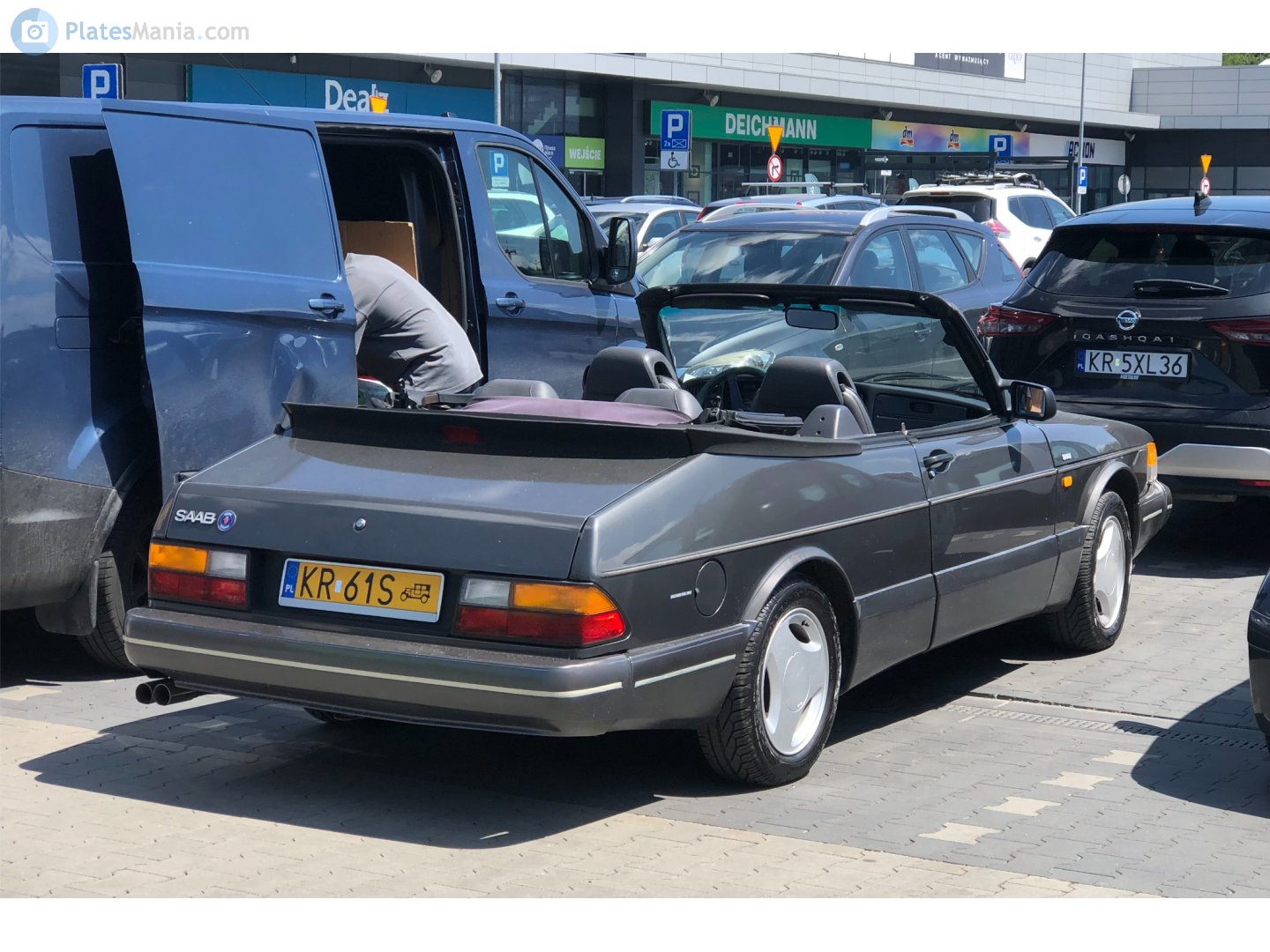 KR 61S, SAAB 900 1st gen Convertible, 1986–1993