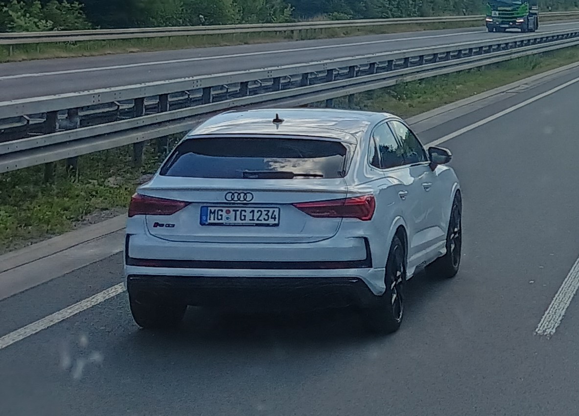 MG TG 1234, Audi RS Q3 