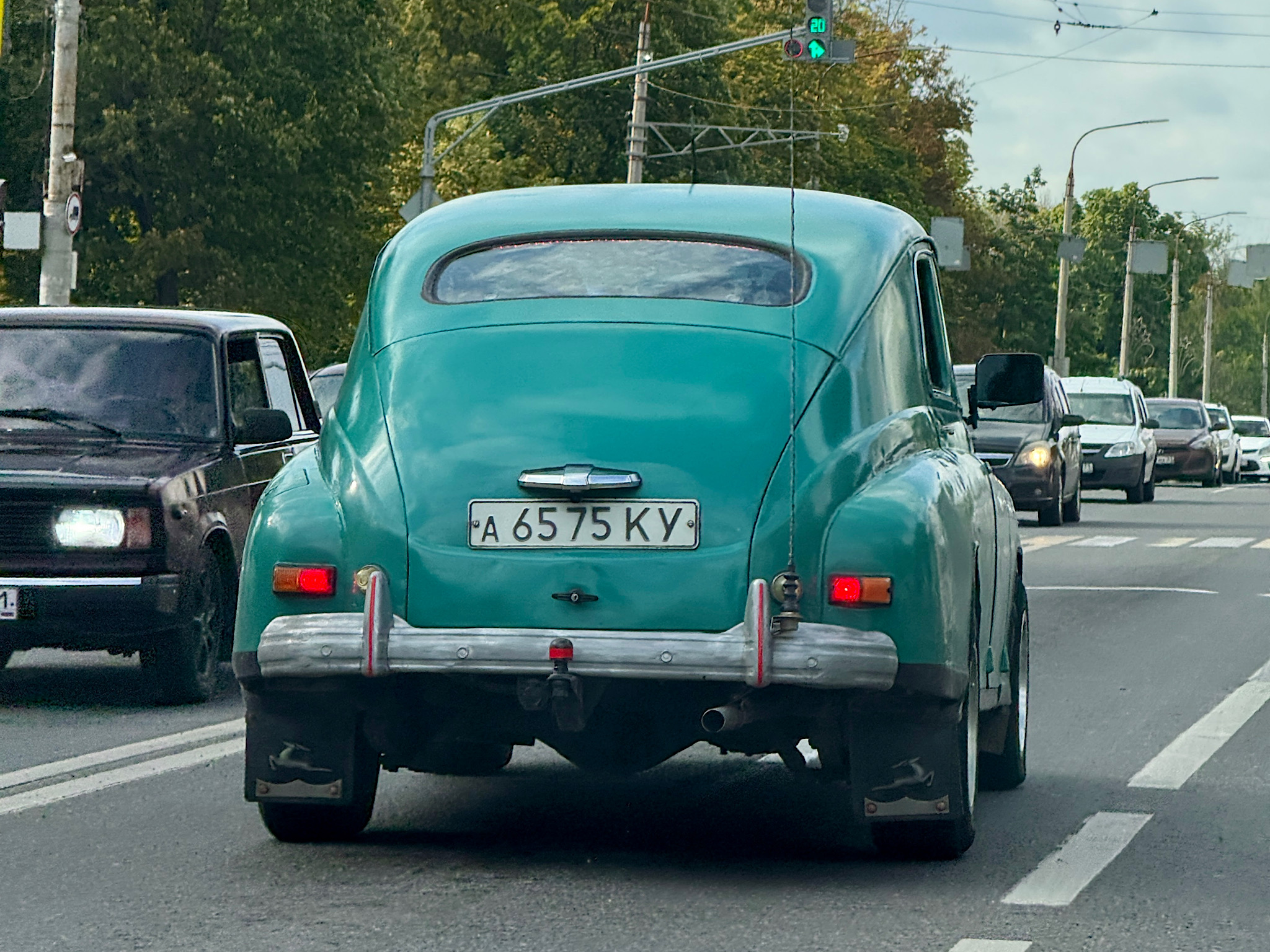 а 6575 КУ, GAZ 20 Победа 