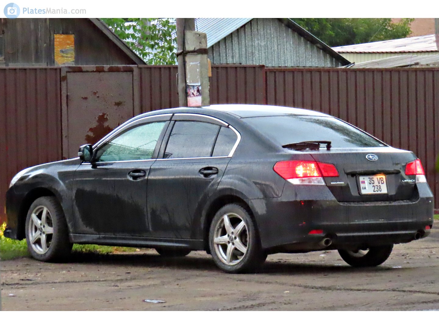 35 VB 238, Subaru Legacy 5th gen Sedan (B4) (BM), 2009–2014