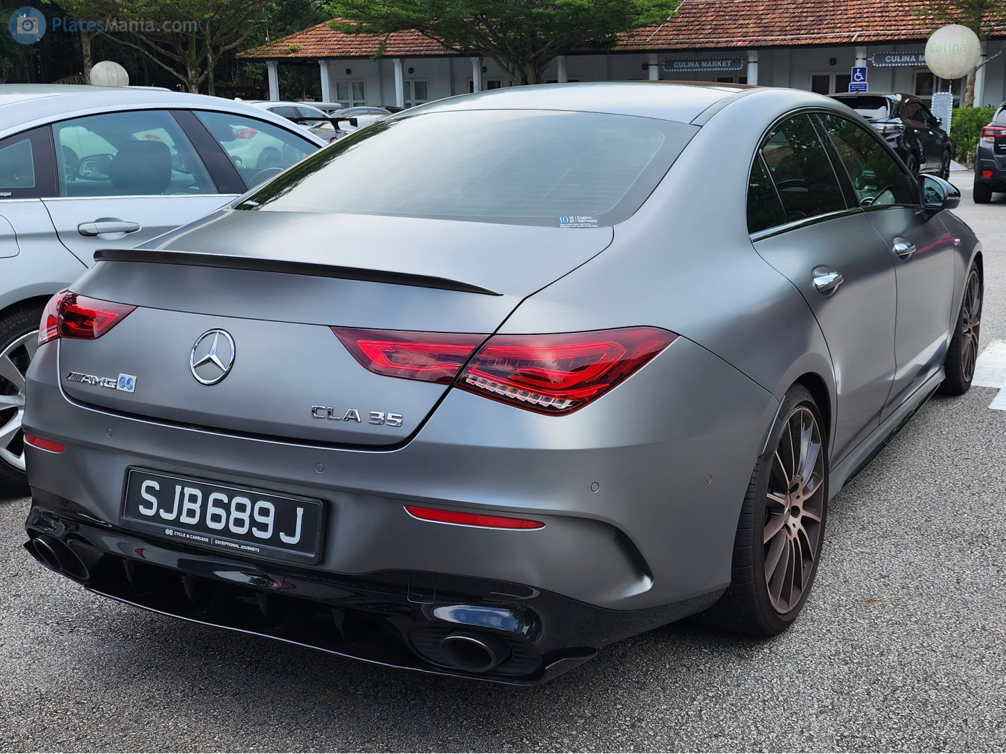 SJB 689 J, Mercedes-Benz CLA-Klasse 2nd gen 4-door Coupé (C118), 2019–