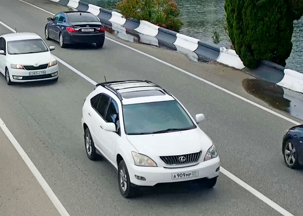 а 909 мр, Toyota Harrier 2nd gen (XU30), 2003–2013