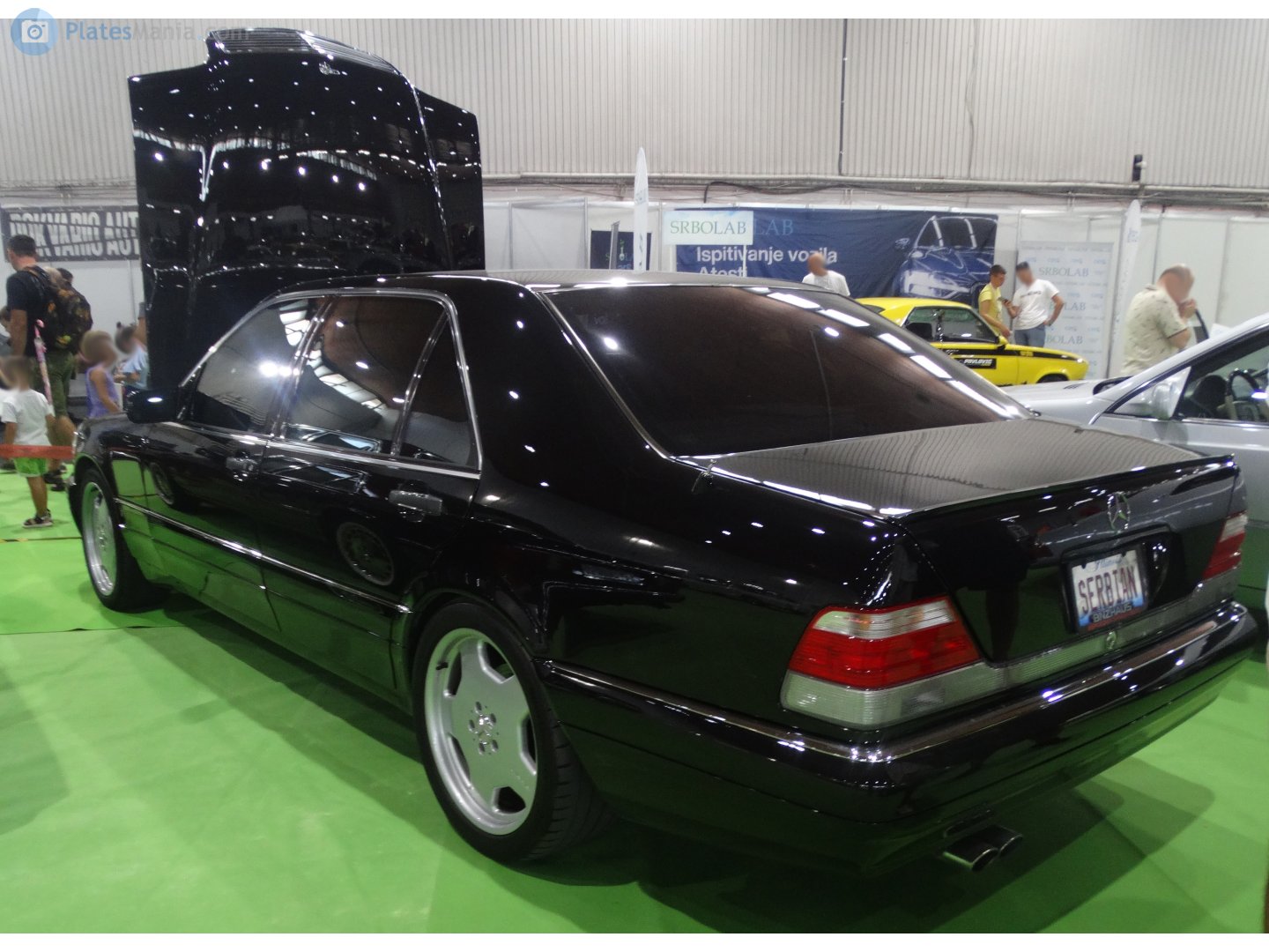 SERBIAN, Mercedes-Benz S-Klasse 5th gen Sedan (W140/V140), 1991–1998