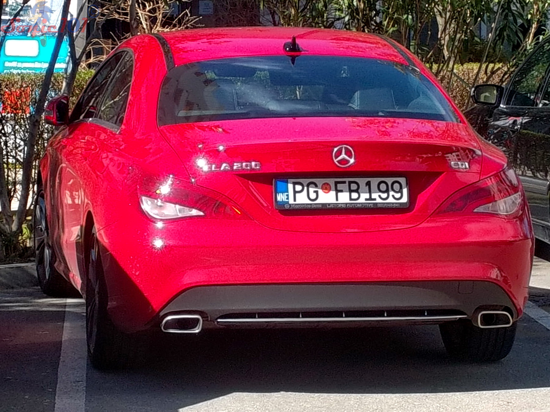 PG FB199, Mercedes-Benz CLA-Klasse 1st gen 4-door Coupé (C117), 2013–2019
