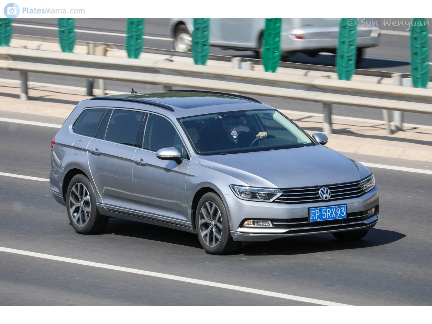 京P·5RX93, Volkswagen Variant 3rd gen (B8; CN-market), 2016–  (Passat rebage)