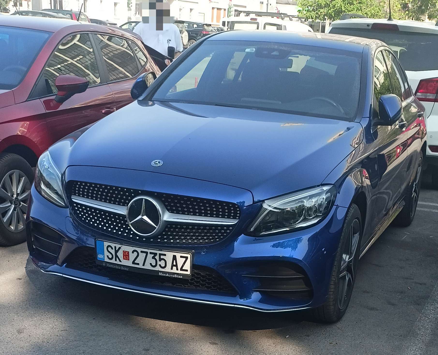 SK 2735 AZ, Mercedes-Benz C-Klasse 4th gen Sedan (W205), 2014–2021