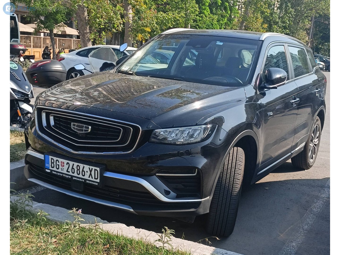 BG 2686-XD, Geely Atlas 1st gen Pro (NL-3B; CIS-market), facelift, 2021–2024