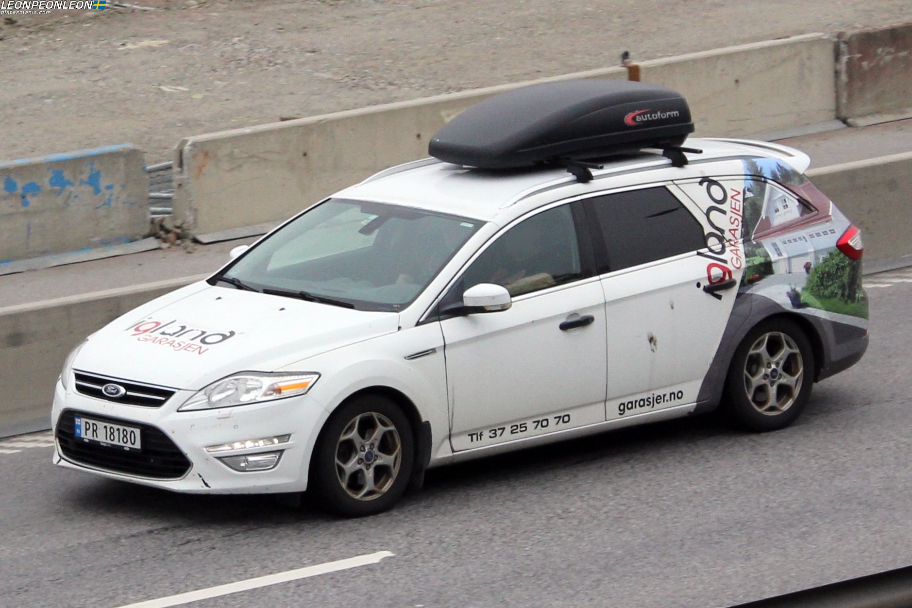PR 18180, Ford Mondeo 3rd gen Turnier Wagon (Mk4; CD345), facelift, 2010–2014