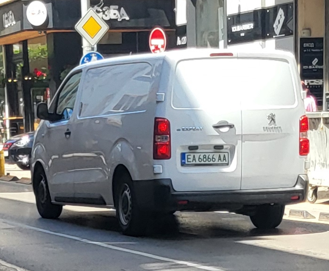 EA 6866 AA, Peugeot Expert 3rd gen e-Expert (K0), 2020–2024