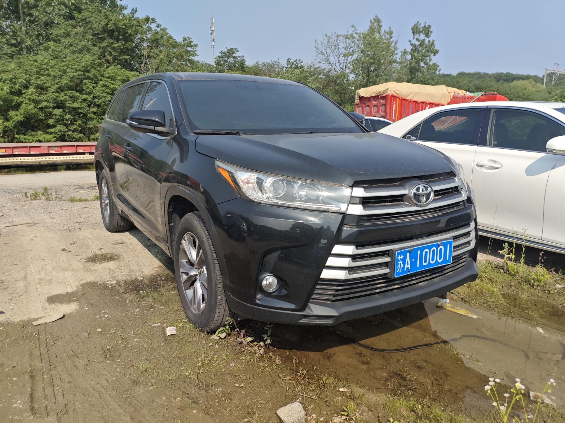 苏A·10001, Toyota Highlander 3rd gen (XU50), facelift, 2016–2020