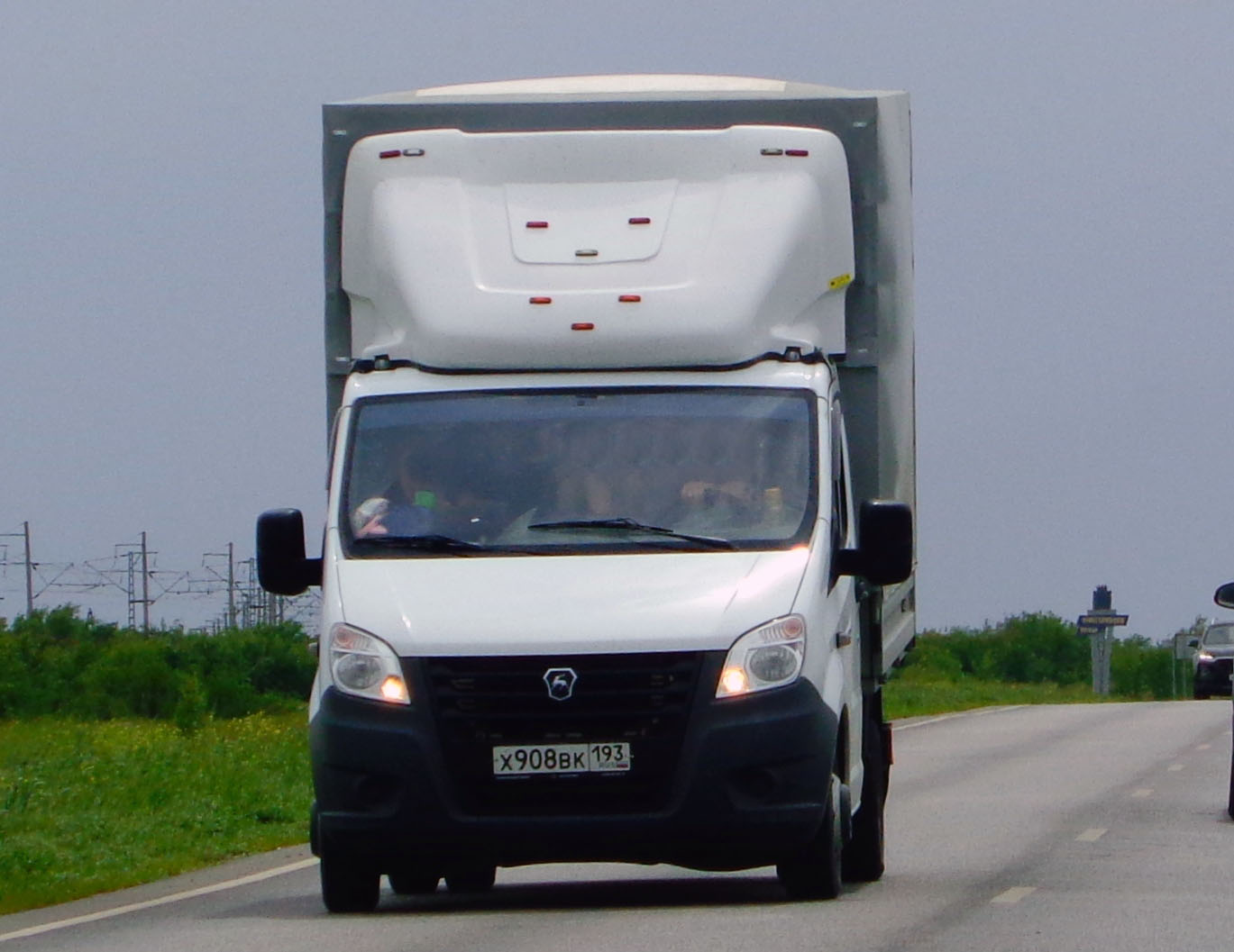 х 908 вк 193, GAZ ГАЗель Next Single Cab Truck (A21, A23, C41), 2013–