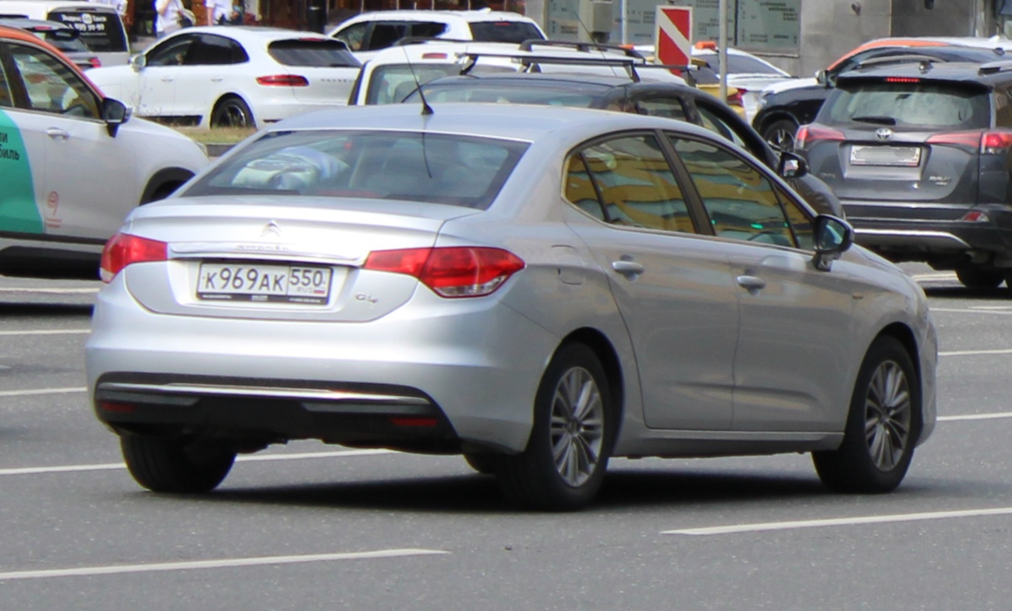 к 969 ак 550, Citroёn C4 2nd gen Sedan (B73), 2012–2016 (–2017 for LATAM-market)