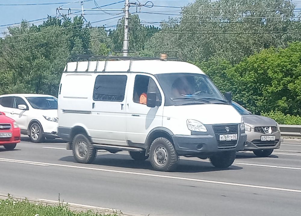 н 769 ту 62, GAZ Соболь (Sobol) 2752 Van, 1998–2003