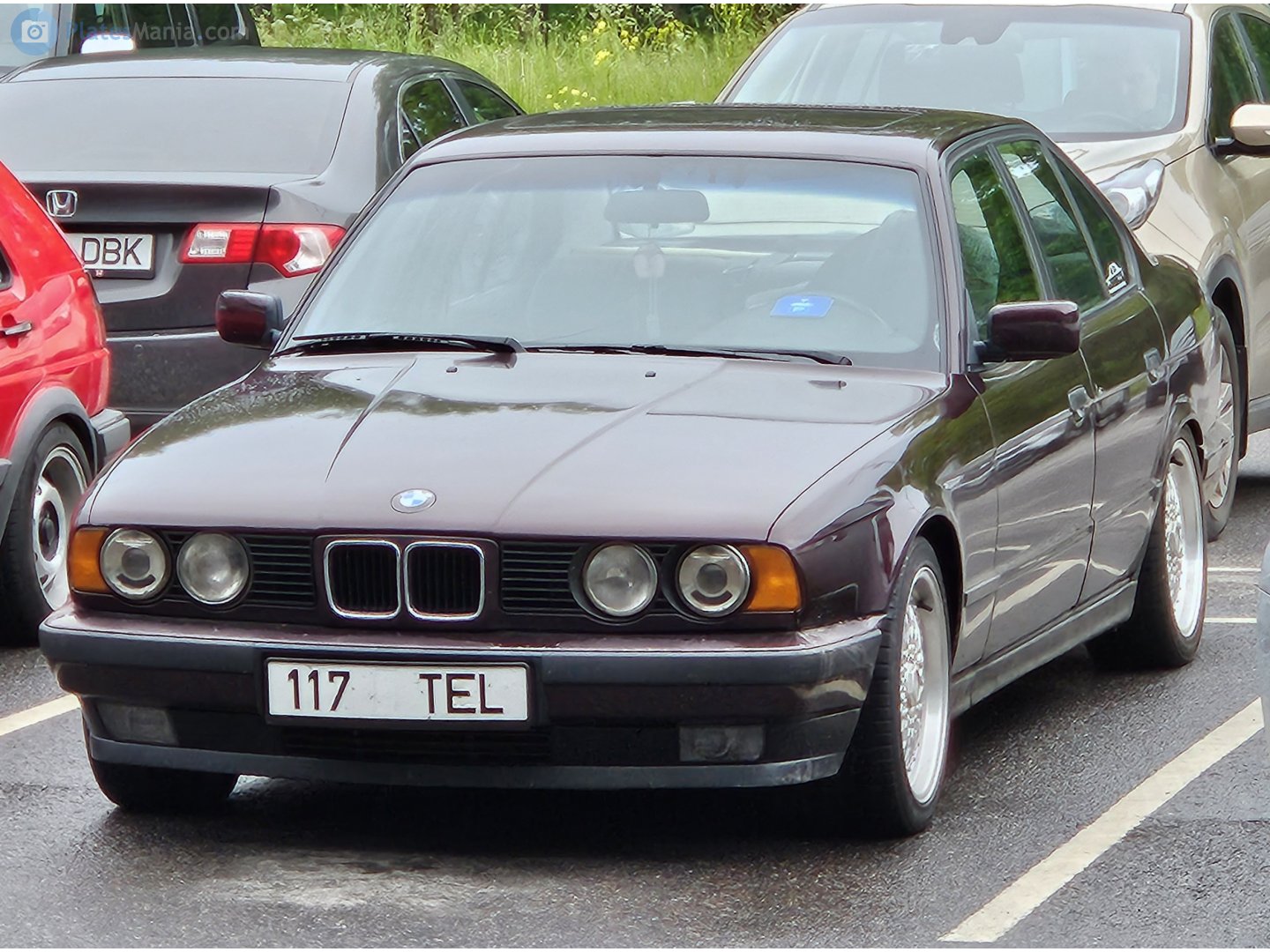117 TEL, BMW 5 Series 3rd gen Sedan (E34), 1988–1995