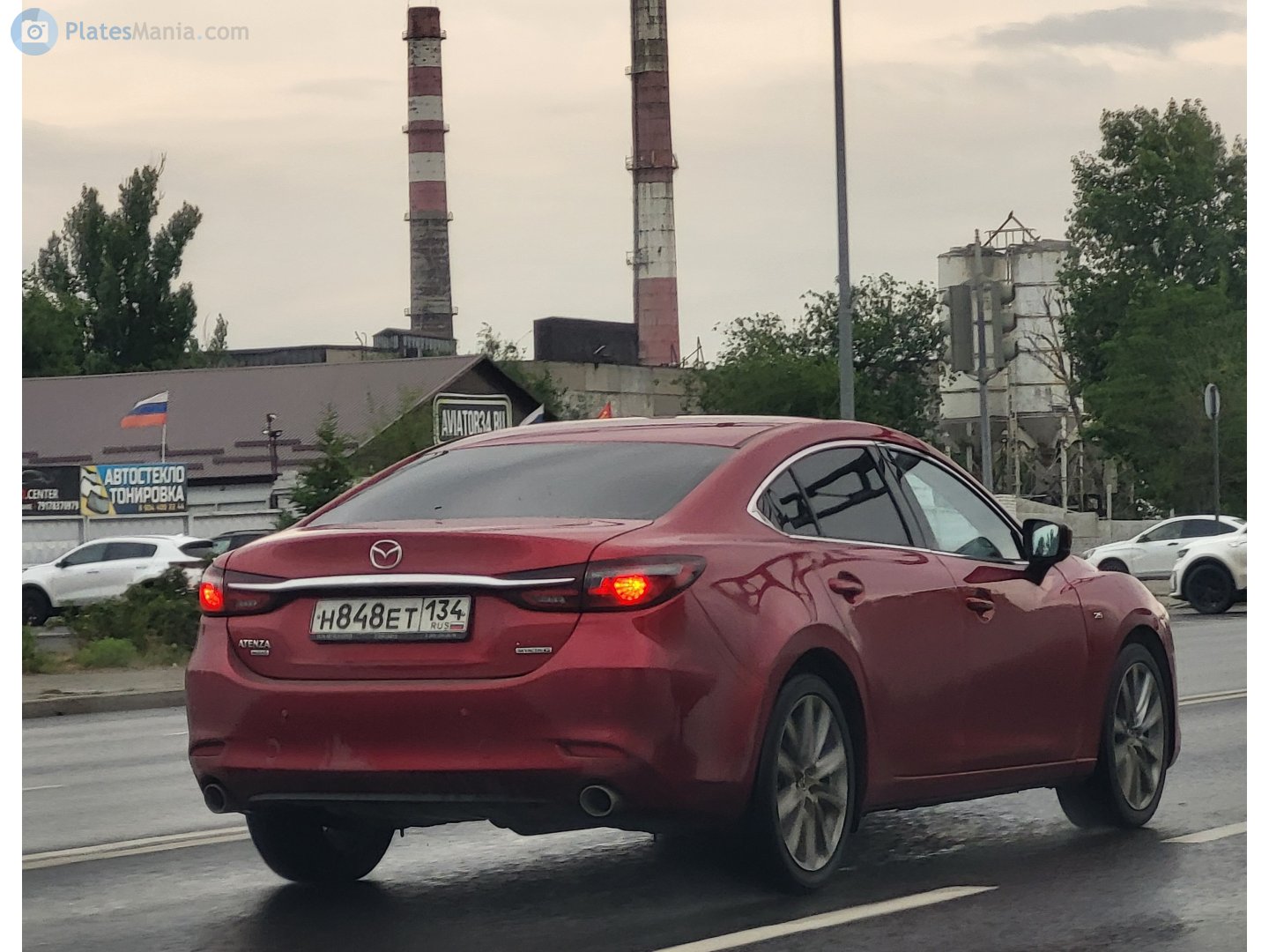 н 848 ет 134, Mazda 6 