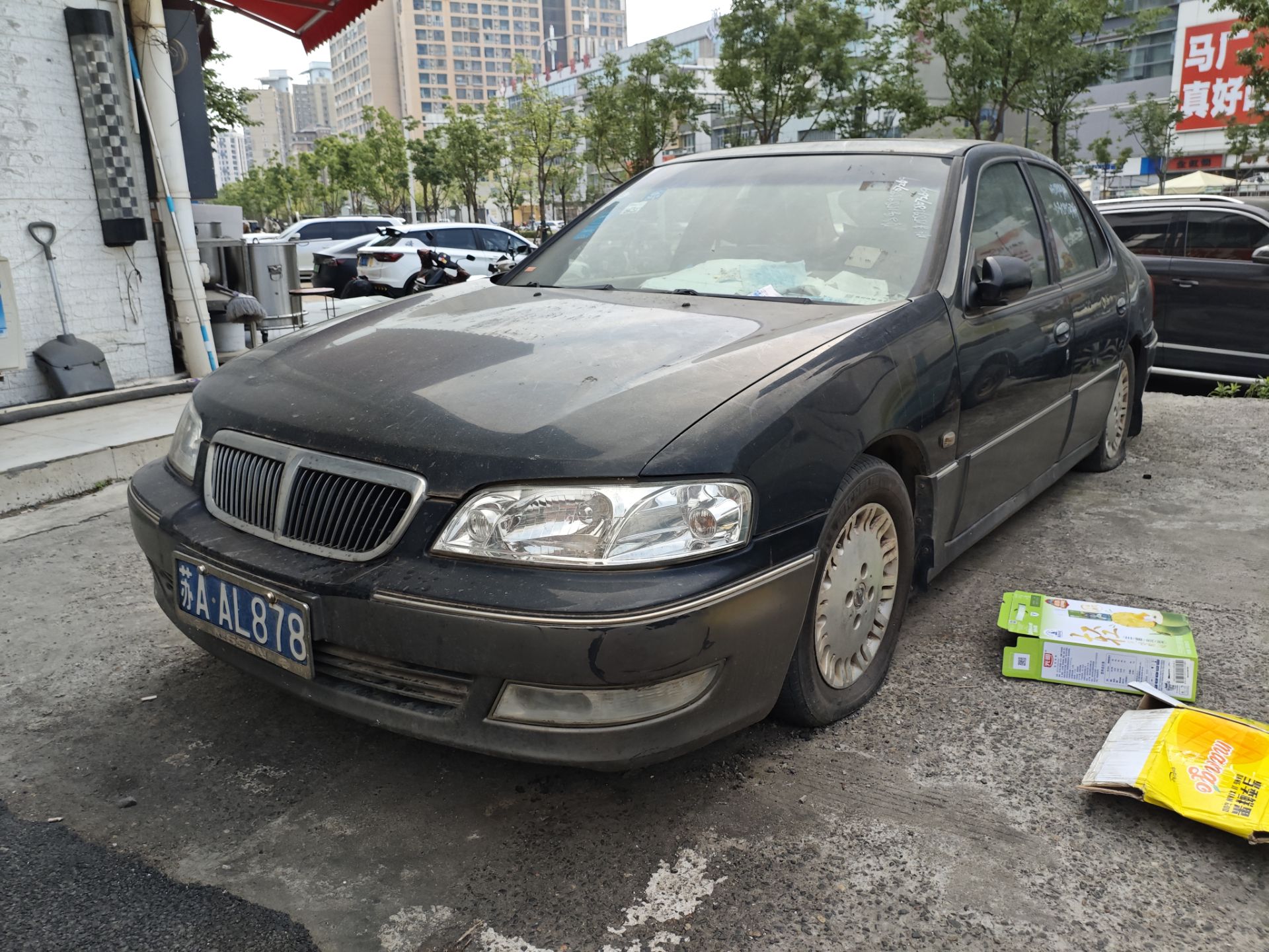 苏A·AL878, Nissan Bluebird 9th gen Sedan (U13; CN-market), 2nd facelift, 2003–2005