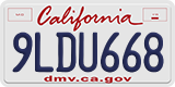 California, Passenger Car (1ABC234)