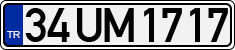 License plate of Turkey, Regular plates